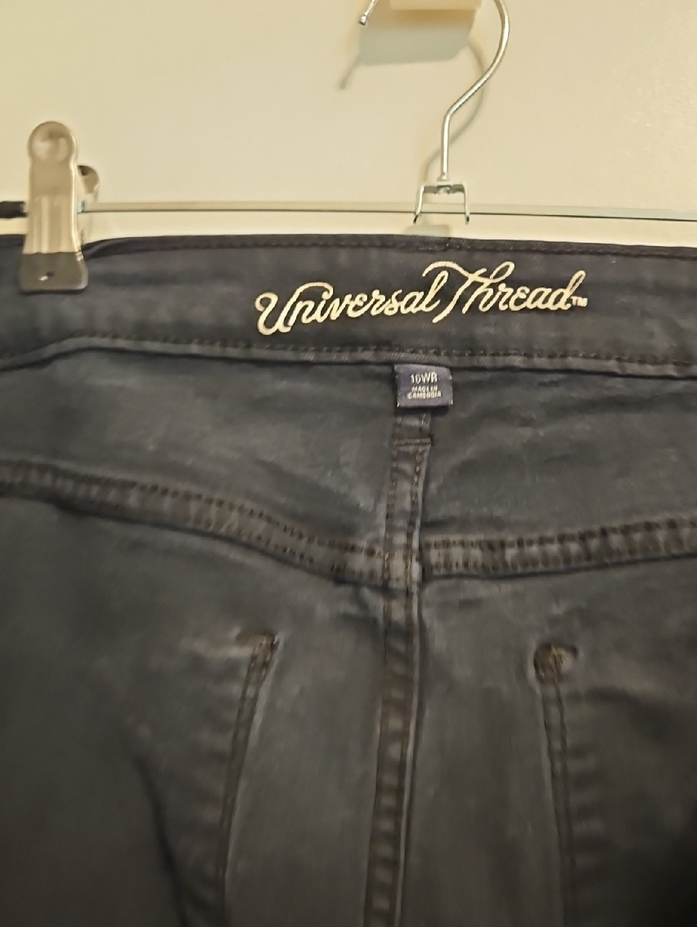 Universal Thread Women's Straight Leg Jeans - Dark Blue